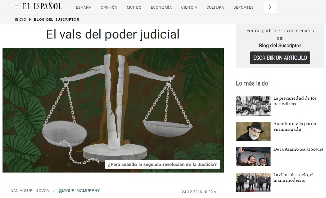 EL VALS DEL PODER JUDICIAL
