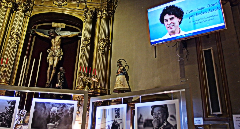 HOMENAJE A PEDRO ZEROLO EN IGLESIA DE SAN ANTÓN