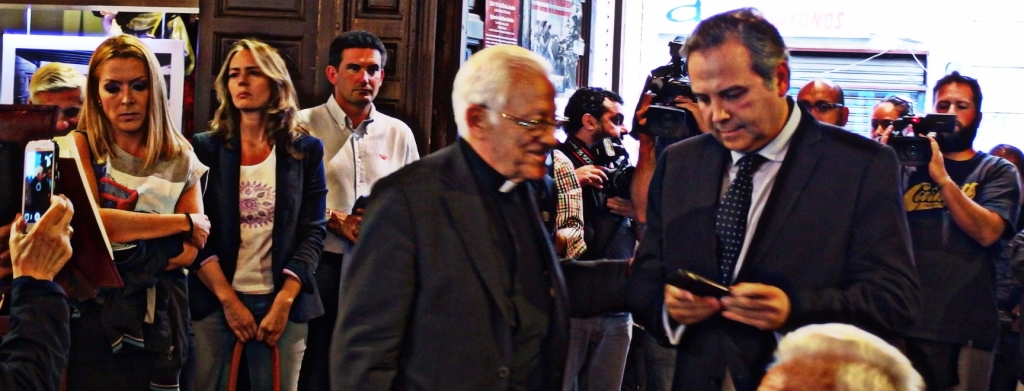 HOMENAJE A PEDRO ZEROLO EN IGLESIA DE SAN ANTÓN-CARMONA-PADRE ANGEL