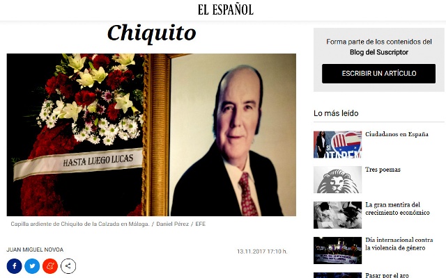 CHIQUITO IN EXCELSIS